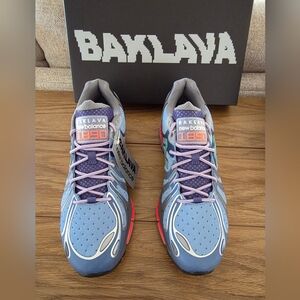 New Balance Blue and Gray Running Shoes